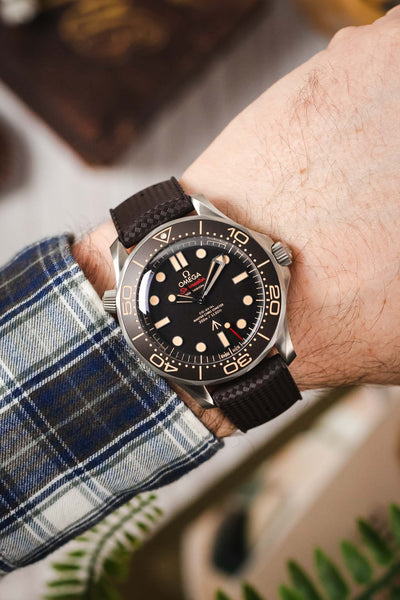 Original TROPIC® Dive Watch Strap in BROWN