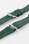 VANGUARD Integrated Rubber Watch Strap for Tudor Black Bay 54 in GREEN