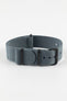 Nylon Watch Strap in GREY with PVD Buckle and Keepers