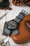 Nylon Watch Strap in GREY with PVD Buckle and Keepers