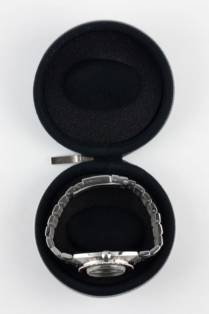 Single Watch - Oyster Travel Case - Slate Grey