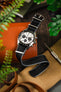 Premium Nylon Watch Strap in Black with Grey Edges