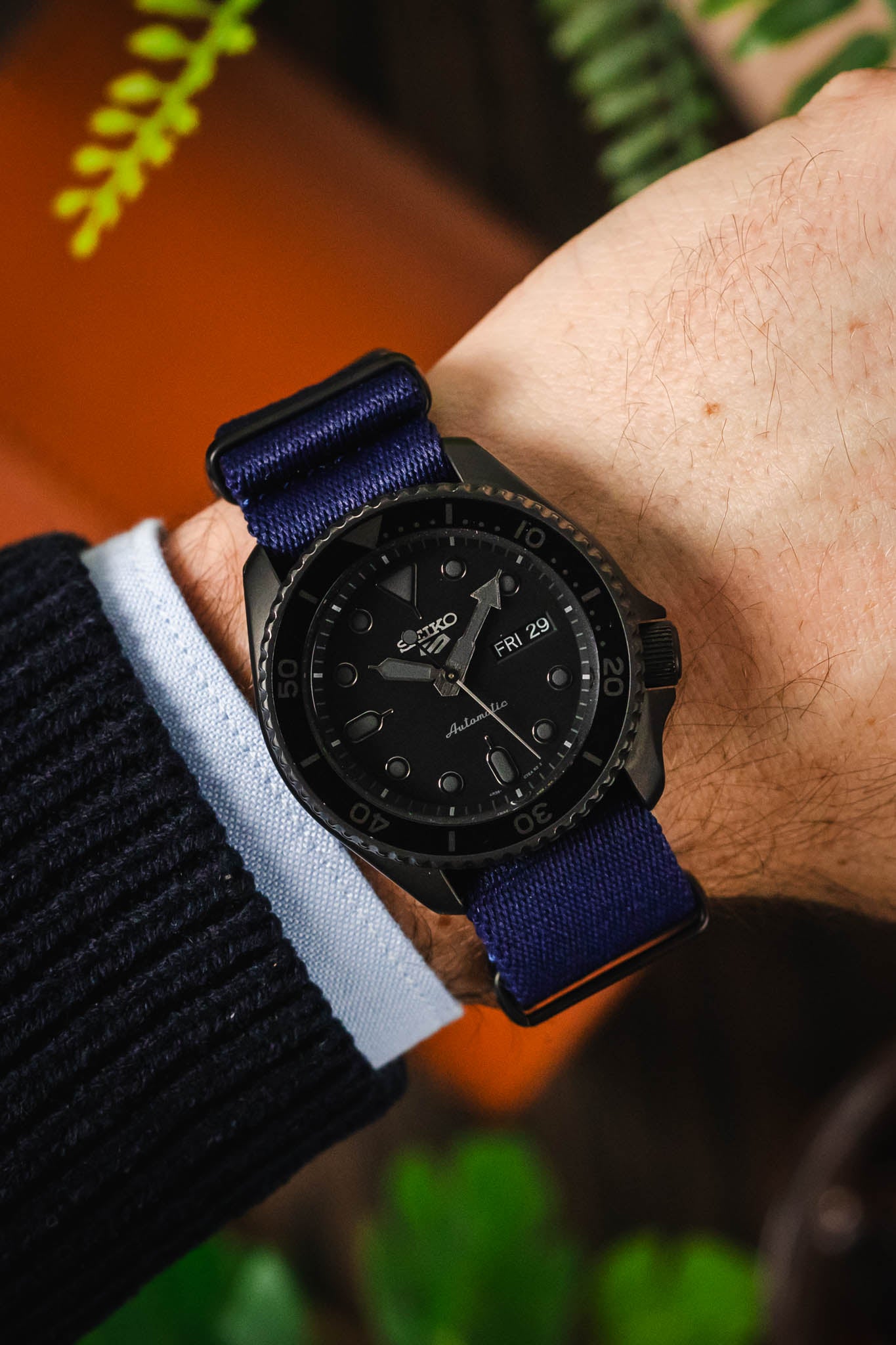 Dark blue nato strap hotsell