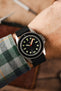 Quick-Release Canvas Watch Strap in BLACK