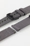 Quick-Release Canvas Watch Strap in GREY
