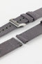 Quick-Release Canvas Watch Strap in GREY