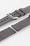 Quick-Release Canvas Watch Strap in GREY