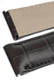 OMEGA 98000468 Genuine Alligator 21mm Deployment Watch Strap in DARK BROWN