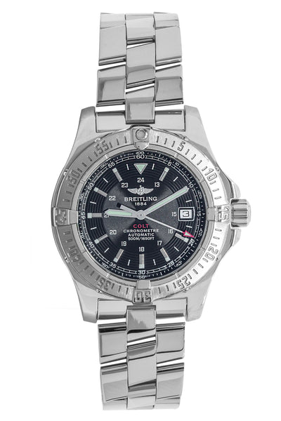 BREITLING Colt Automatic 500m A17380 41mm Black Dial