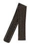 Breitling-Style Sharkskin Leather Deployment Watch Strap in Brown