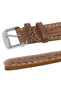 shark skin leather watch strap 