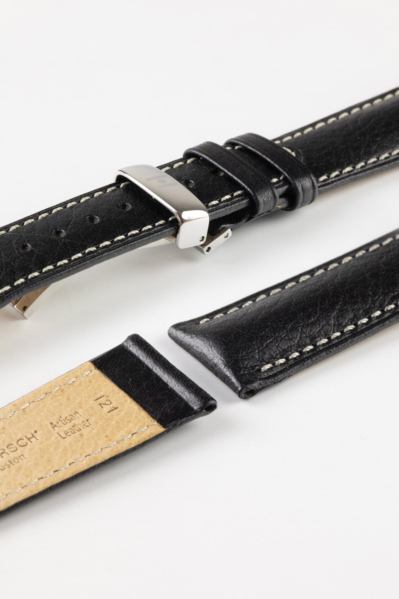 black leather strap 