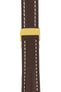 chocolate brown watch strap 