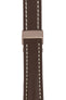 chocolate brown watch strap 