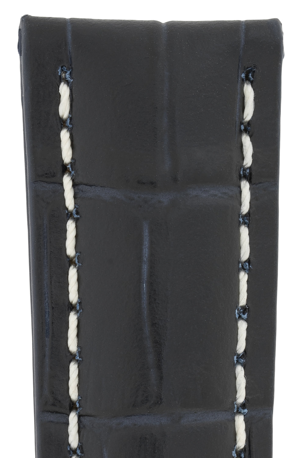 Breitling blue crocodile strap hotsell