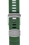 Crafter Blue Buckle & Keeper Set in Brushed Steel (On Strap)