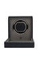 WOLF CUB Single Watch Winder with Cover in BLACK