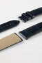 OMEGA CUZ004896 Seamaster 20mm Alligator Watch Strap - NAVY BLUE