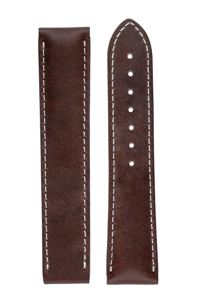 OMEGA CUZ006728 Speedmaster 20mm Leather Deployment Strap - BROWN