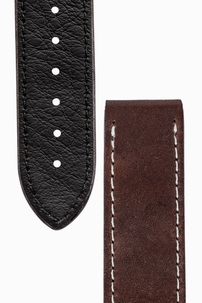 OMEGA CUZ006728 Speedmaster 20mm Leather Deployment Strap - BROWN