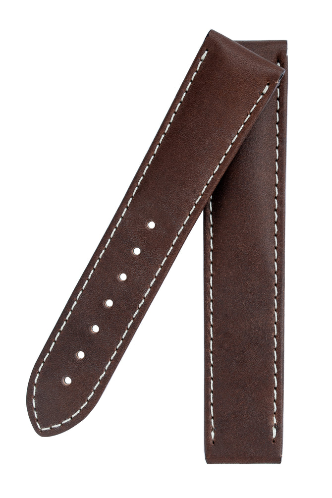 OMEGA CUZ006728 Speedmaster 20mm Leather Deployment Strap - BROWN