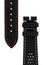 OMEGA CUZ009780 Speedmaster 'CK2998' Perforated Leather Watch Strap in BLACK