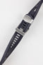 CRAFTER BLUE CB01 Navy Blue Rubber Watch Strap