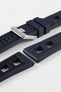 CRAFTER BLUE CB01 Navy Blue Rubber Watch Strap
