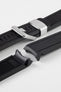 CRAFTER BLUE CB02 Black Rubber Watch Strap for Seiko Sumo