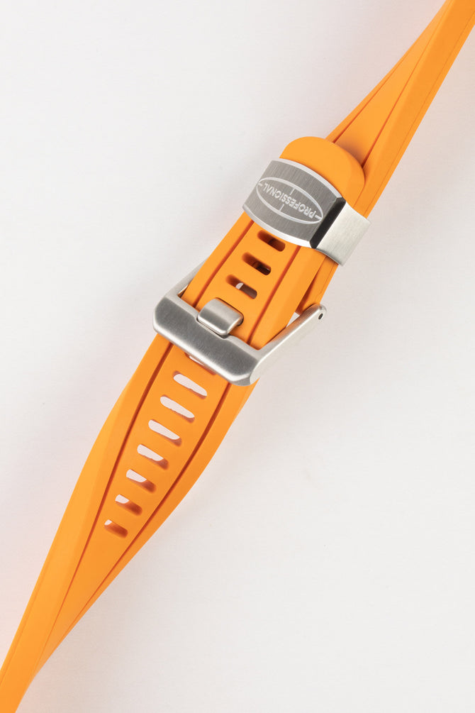 CRAFTER BLUE CB02 Orange Rubber Watch Strap for Seiko Sumo
