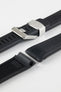 CRAFTER BLUE CB08 Rubber Watch Strap for Seiko "New" Turtle Series – BLACK