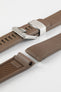 CRAFTER BLUE CB08 Rubber Watch Strap for Seiko "New" Turtle Series – BROWN