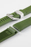 CRAFTER BLUE CB08 Rubber Watch Strap for Seiko "New" Turtle Series – GREEN