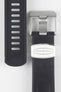 CRAFTER BLUE CB09 Rubber Watch Strap for Seiko "New" Samurai Series – BLACK