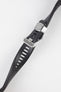CRAFTER BLUE CB09 Rubber Watch Strap for Seiko "New" Samurai Series – BLACK