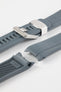 CRAFTER BLUE CB10 Rubber Watch Strap for Seiko 5 Sports Series – GREY with Rubber & Steel Keepers