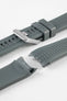 CRAFTER BLUE CB11 'Aquanaut' Rubber Watch Strap for Seiko 5 Sports Series – GREY