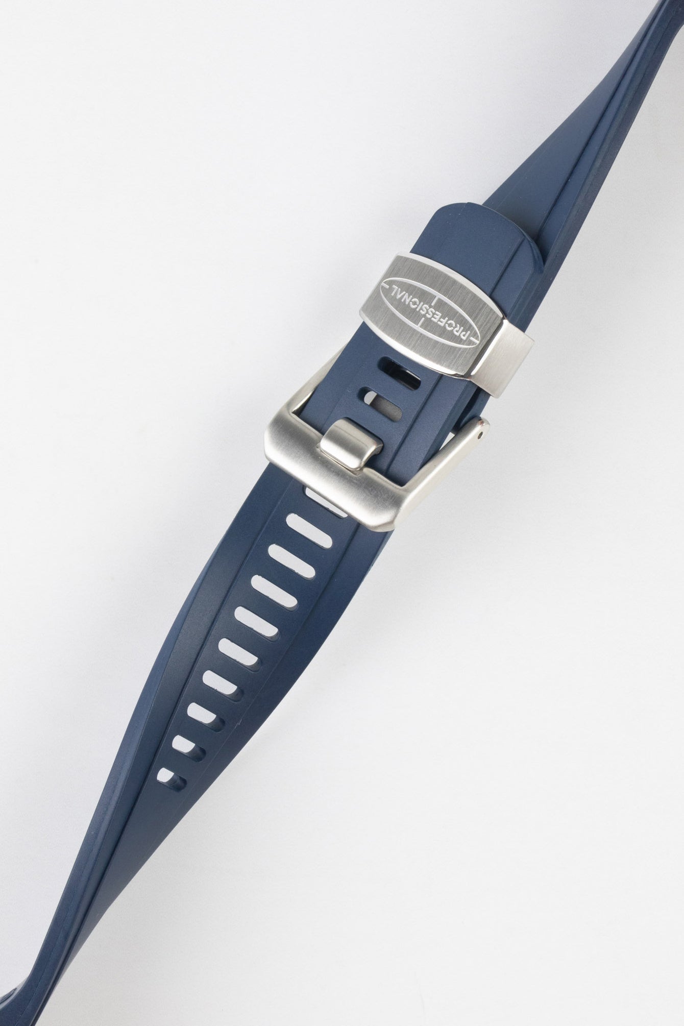 CRAFTER BLUE CB13 Rubber Watch Strap for Seiko Mini Turtle Series – NAVY with Rubber Keepers