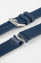 CRAFTER BLUE CB13 Rubber Watch Strap for Seiko Mini Turtle Series – NAVY with Rubber Keepers
