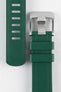 green rubber strap rolex 