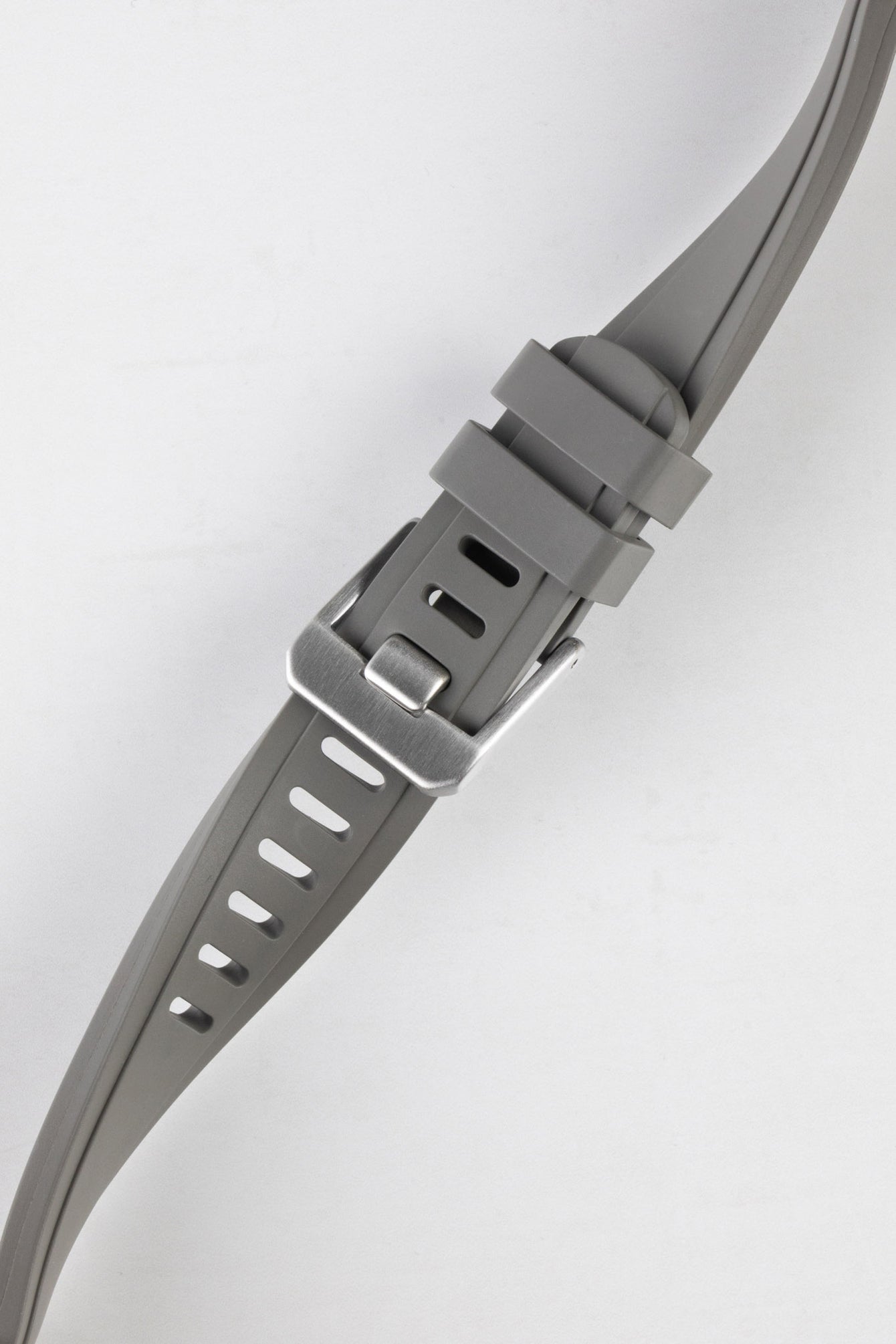 rubber strap for rolex grey 