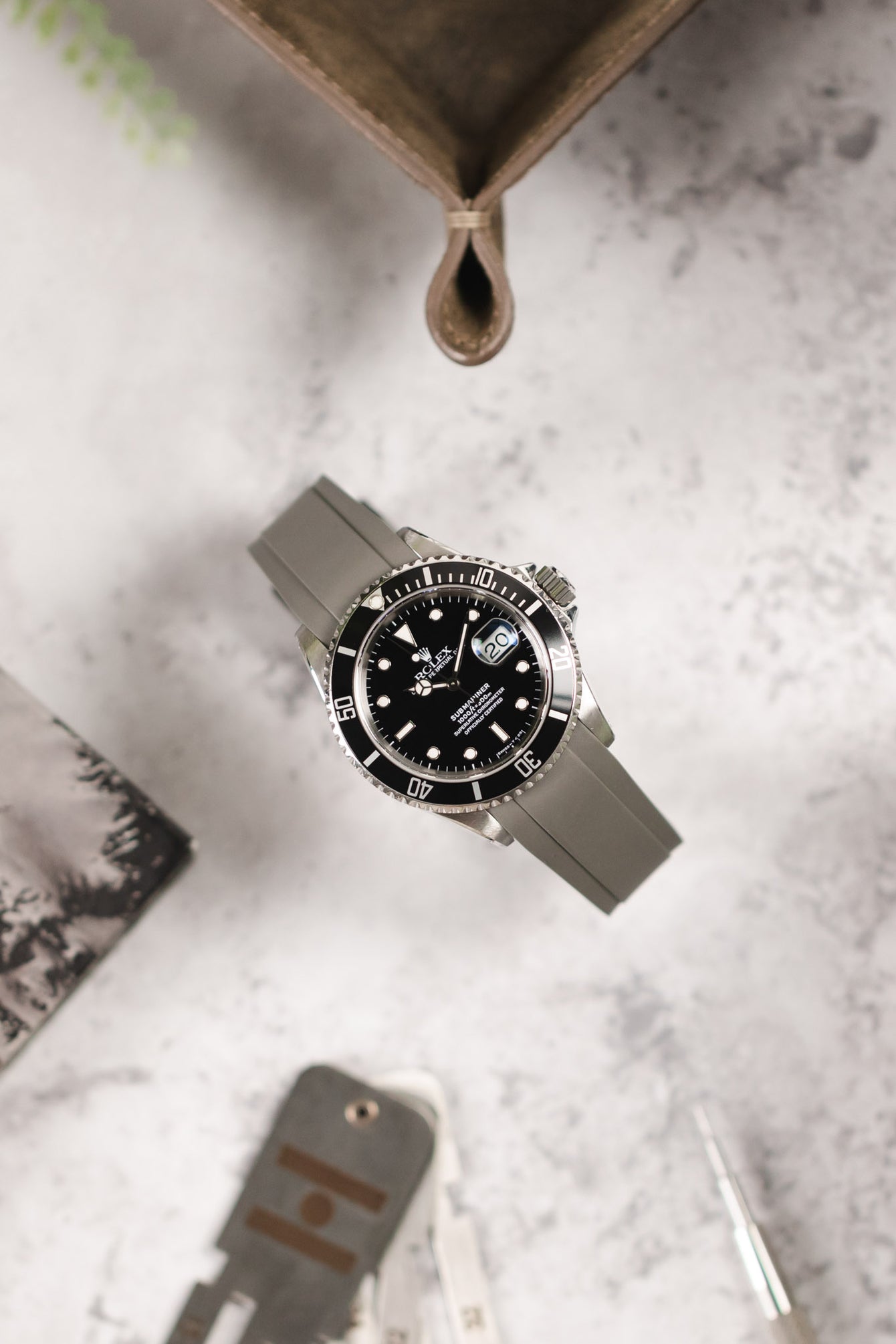 rubber strap for rolex 