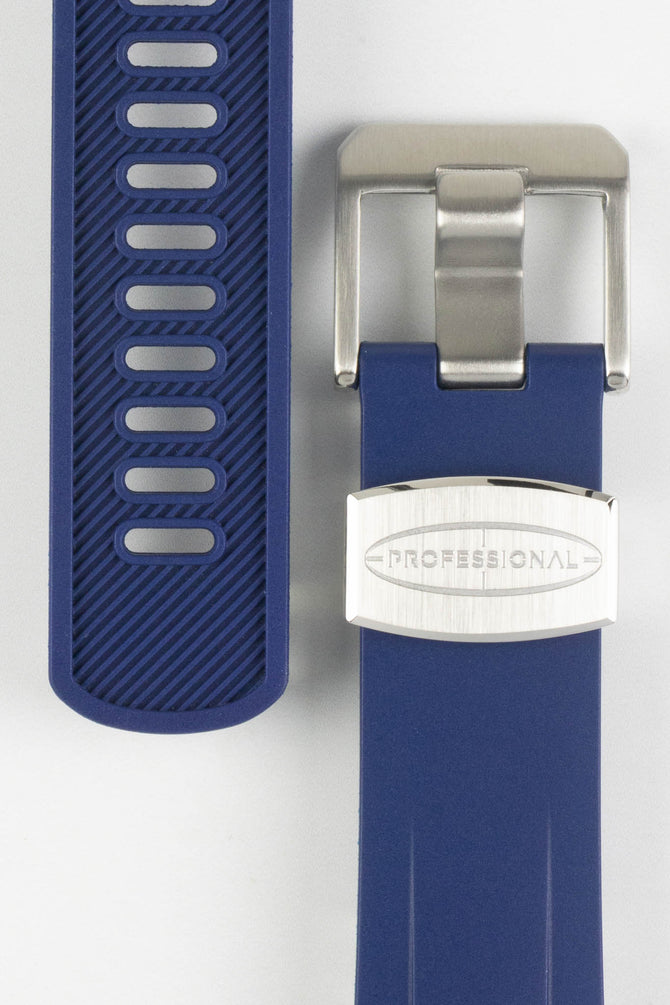 CRAFTER BLUE TD02 Rubber Watch Strap for Tudor Pelagos Series – BLUE