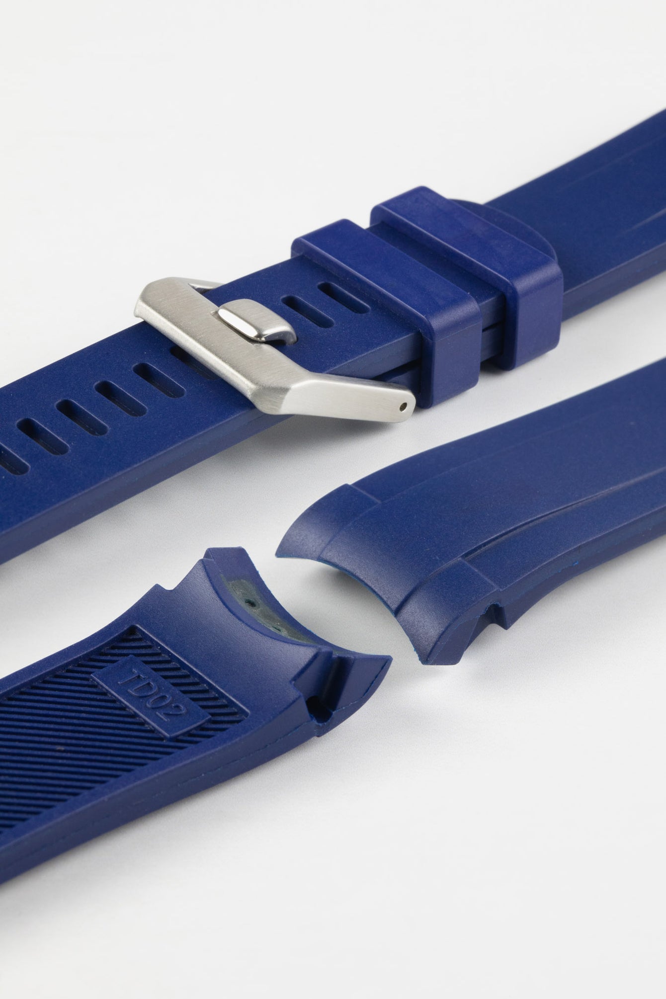 CRAFTER BLUE TD02 Rubber Watch Strap for Tudor Pelagos Series – BLUE