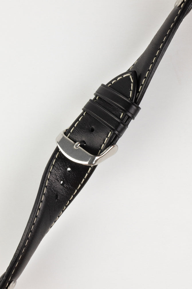 Di-Modell IKARUS Pilot Sport Watch Strap in BLACK