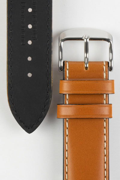 Di-Modell IKARUS Pilot Sport Watch Strap in GOLD BROWN