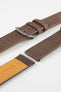 Di-Modell NATURAL Anti-Allergic Leather Watch Strap in BROWN