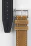 Di-Modell NEVADA Leather Watch Strap in GOLD BROWN