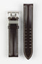 Di-Modell Offroad Leather Watch Strap with Brushed Stainless Steel buckle and keeper in Brown