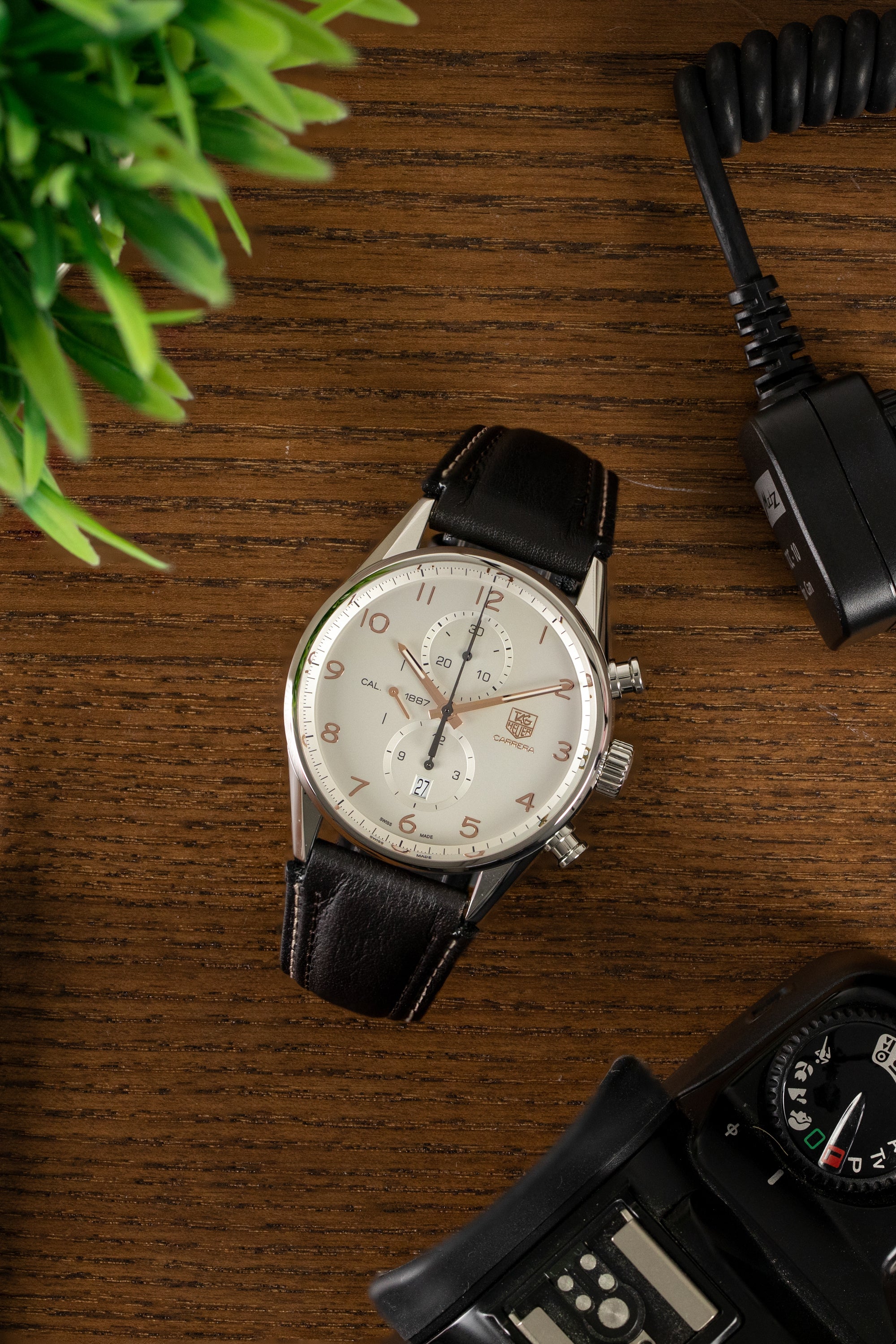 Pilot style online watch strap